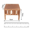 thumbnail image 3 of escritorio de la casa de muñecas,mesa de casa de muñecas mesa en miniatura mesa auxiliar,accesorios de casa de muñecas miniaturas decoración del hogar,decoraciones de mesa de café para, 3 of 9