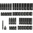 thumbnail image 3 of NEIKO 02436A 1/4 Drive Impact Socket Set 50 Piece Metric & Standard, Deep & Shallow Chrome Vanadium Steel 3/8” to 1/4” Reducer Hex Shank Adapter, 1/4 Socket Set Metric and Standard, Deep Socket Set, 3 of 7