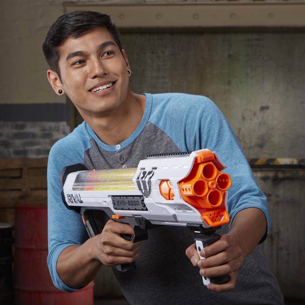 Nerf Rival Phantom Corps Hades XVIII-6000 Toy Blaster with 60 Ball Dart Rounds for Ages 14 and Up - image 6 of 7