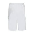 thumbnail image 4 of IROINNID Men's Casual Pleated Solid Color Fitness Sports Comfy Bermuda Shorts, 4 of 8
