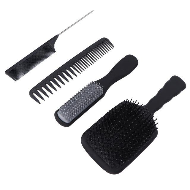 Juego de cepillos para El cabello ANGGREK Acero Inoxidable