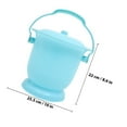 thumbnail image 2 of HAMPPLIES 2ensemble Pot de Rangement Rouge en Plastique pour Femmes Enceintes Usage Domestique, 2 of 8