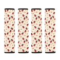 thumbnail image 5 of Chririnla Ladybug Daisies Seat Belt Cover Pad 2 Pack, Seat Belt Covers Polyester Durable Quick Magic Tape for Trucks Car Cars, 5 of 8