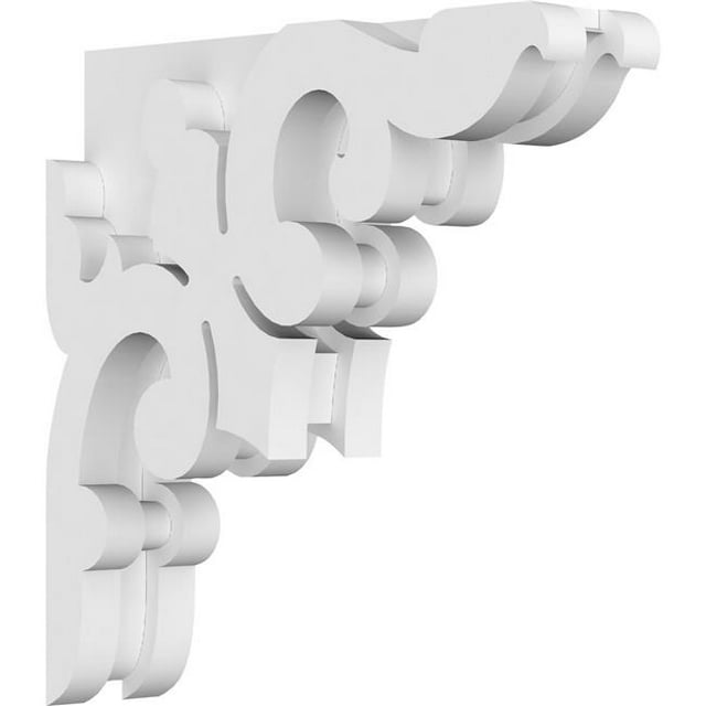 Ekena Millwork CORP01X08X08MI Milton Corbel - 8 x 1.87 x 8 Po