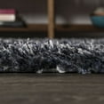 thumbnail image 4 of JONATHAN Y MCR106C-8 Mercer Shag Plush Denim Blue 8 ft. x 10 ft. Area Rug, 4 of 11