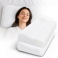 thumbnail image 1 of Set X2 Almohadas Memory Foam Gel Comoda Suave Ergonomica blanco, 1 of 4