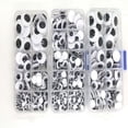 thumbnail image 1 of sweethay 730 piezas de plástico Wiggly Googly Eye portátil autoadhesivo DIY ojos hechos a mano hogar taller manualidades accesorios de arte Electrónica, 1 of 6
