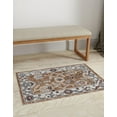 thumbnail image 2 of Unique Loom Eco Traditional Collection Area Rug - Animate (7' 10" x 10' Rectangle Almond Beige/Black), 2 of 8