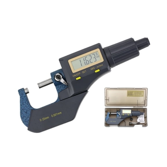0-25mm External Micrometer Digital Micrometer Measuring Tools Micro Meter Gauges For Measurement Outside Micrometers Electronic ,Precision Measuring