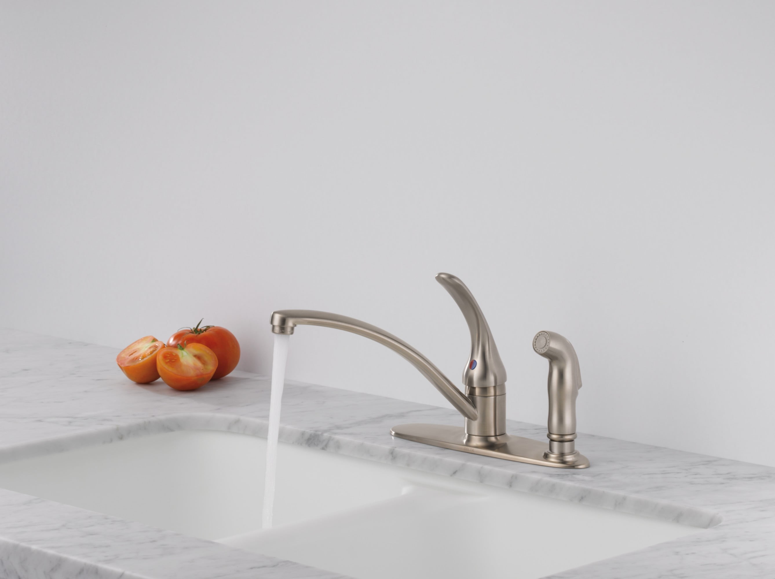 Delta Foundations Single-Handle Kitchen Faucet - B3310LF - Chrome