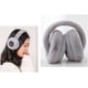 thumbnail image 5 of Orejeras de música Bluetooth 5.0 cálidas para invierno con llamadas inalámbricas (blancas), 5 of 5