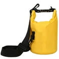 thumbnail image 3 of 3L Yellow 500D Tarpaulin Heavey-Duty PVC Water Proof Dry Bag Sack for Kayaking / Boating / Canoeing / Fishing / Rafting / Swimming / Camping / Snowboarding, 3 of 5
