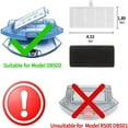 thumbnail image 2 of MesaSe Kit de Pièces pour Ionvac 2000 pour Coredy R3500 R3500S R550 R650 R600 R700 Goovi 1600PA D380 D382 Adapté pour iMartine C800 D900 D900C pour DeenKee DK600 Bagotte BG600 Robot Aspirateur, 2 of 5