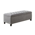 thumbnail image 2 of Gracie Mills Bianca Tufted Upholstered Storage Bench with Soft Close - GRACE-3952, 2 of 4