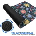 thumbnail image 6 of Long Mouse Pads for Desk,Pioneer Flower Floral Print Pattern Desk Mats on Top Of Desks, Desk Mouse Pad Extra Large with 3mm Non-Slip Base and Stitched Edge for Gaming,Office,Work,Home 31.5"x15.7", 6 of 6