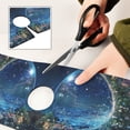 thumbnail image 6 of Yayeee Faucet Mat for Kitchen Sink 14.7" Diatomite Long Splash Guard Pad, Floral Occean, 6 of 7