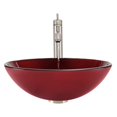 thumbnail image 1 of Polaris 641-718-BN Brossé Nickel Salle de Bain 718 Récipient Robinet Ensemble, 1 of 1
