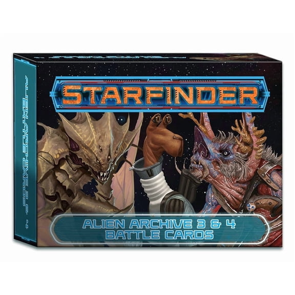 Starfinder Alien Archive 3 & 4 Battle Cards (Other)