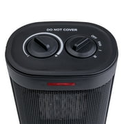Comfort Zone 1,000-Watt Fan Forced Space Heater with Adjustable Thermostat