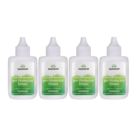 Swanson Dietary Supplements Alkaline Booster pH Protector Drops 1.25 fl oz Liquid