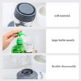 thumbnail image 2 of Dish Washing Brush With Soap Dispenser Palm Liquid Refill Scrubber Tool, 2 of 9