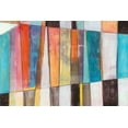 thumbnail image 2 of Fuchs, Jodi 32x23 Gold Ornate Wood Framed with Double Matting Museum Art Print Titled - Rhythm and Hues I, 2 of 4