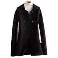 thumbnail image 1 of Sonducket Abrigo frío de otoño invierno para mujer, abrigo cálido para mantener el calor, abrigo portátil, accesorio de vestir para exteriores, Abrigos y chamarras Negro L Sonducket AP013490-04, 1 of 6