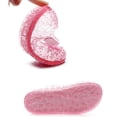 thumbnail image 6 of ZQUUVOU Girls Jelly Sandals Closed Toe Rubber Sole Beach Summer Mary Jane Kids Princess Dress Flat Shoes for Toddler Kids Pink, 6 of 9