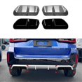 thumbnail image 3 of Car Rear Bumper Diffuser Lip Cover Boot Lower Splitter Spoiler Protector for X1 IX1 U11 2023+ A, 3 of 5