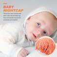 thumbnail image 4 of 1pc niño dormir gorra bebé nightcap ajustable nightcap cómodo baño sombrero, 4 of 5