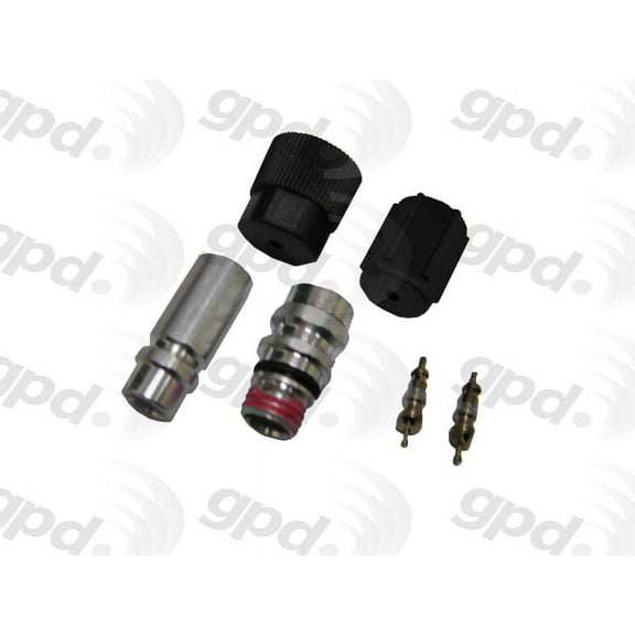 Global A/C System Valve Core and Cap Kit 1311571