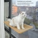 thumbnail image 3 of Percha Para Ventana Para Gatos, Cómoda Hamaca Para Gatos Montada En Ventana Que Ahorra Espacio, Extraíble, Fácil De Instalar Para Todas Las Estaciones, 3 of 8