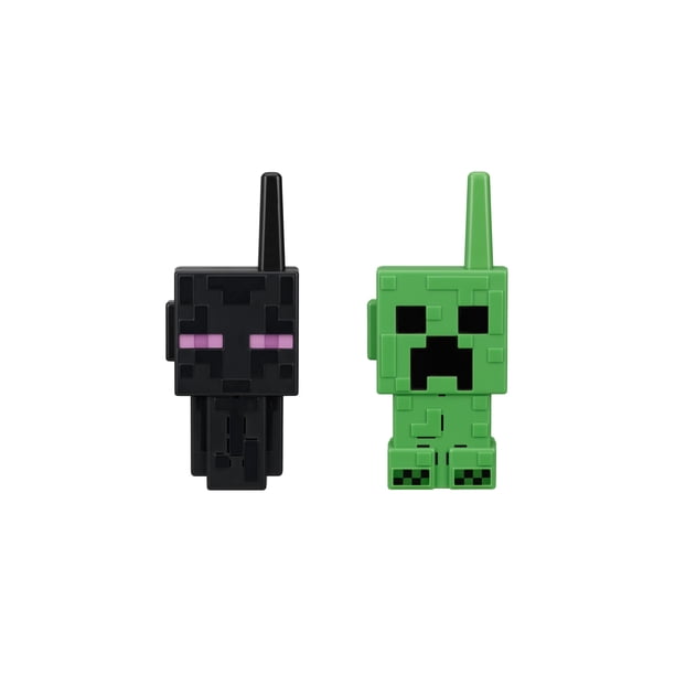 Walkie Talkies eKids Minecraft para niños, interior/exterior