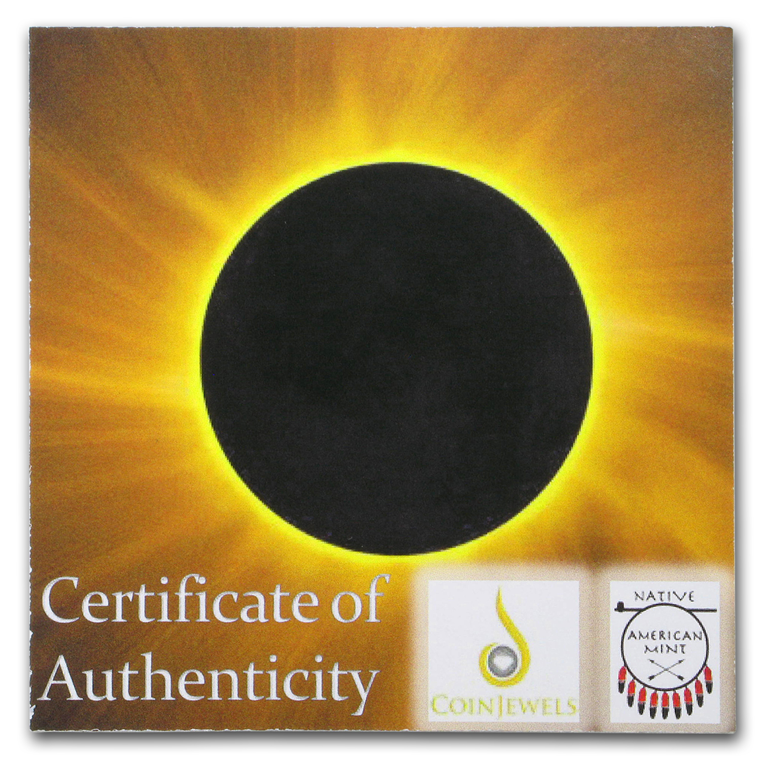 2017 American solar eclipse commemorated on Sioux Nation coin