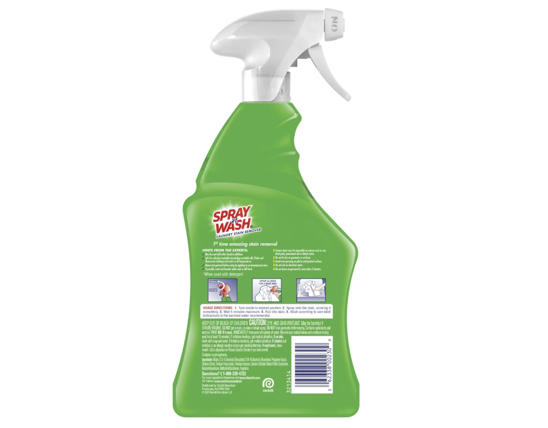Resolve pray 'N Wash, Laundry Stain Remover, Pre-Treat Trigger
