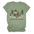 thumbnail image 1 of WEAIXIMIUNG T-Shirt Décontracté à Manches Courtes Col Rond Imprimé Floral pour Femmes Saint-Valentin Tunique d'Été, 1 of 4