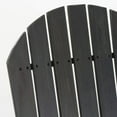 thumbnail image 7 of Christopher Knight Home Hanlee Acacia Wood Folding Adirondack Chair, Dark Grey, 7 of 7