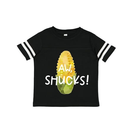 

Inktastic Aw Shucks! Corn on the Cob Humor Gift Toddler Boy or Toddler Girl T-Shirt