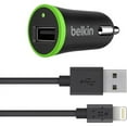 thumbnail image 2 of Belkin BOOST UP Car Charger+Cable - Car power adapter - 12 Watt (USB) - black, 2 of 2