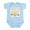 Sky Blue, variant on CafePress - I Love My Daddy Infant Bodysuit - Baby Light Bodysuit, Size Newborn - 24 Months