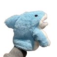 thumbnail image 1 of Marioneta de mano de tiburón de 11 pulgadas, peluche de animales del océano con boca móvil, juguete de tiburón de peluche suave para niños, juego de rol, regalo educativo., 1 of 8