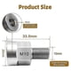 thumbnail image 2 of Universal Bicycle Trailer Axle Adapter Duty Stainless Steel Coupler, 2 of 5