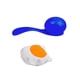 thumbnail image 1 of Juego de huevo y cuchara Juegos al aire libre Favores de fiesta Juego de entrenamiento de equilibrio Juego de jardín Juego de carnaval duradero Juego Azul Sunnimix Juego de relevo de huevo y cuchara, 1 of 8