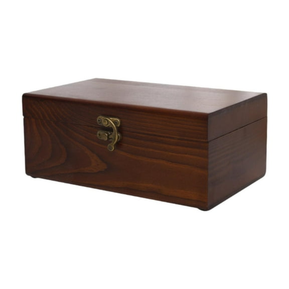 HOMYL Wooden Sewing Box Beginners for Handmade Craft Household Sewing Tools Holder