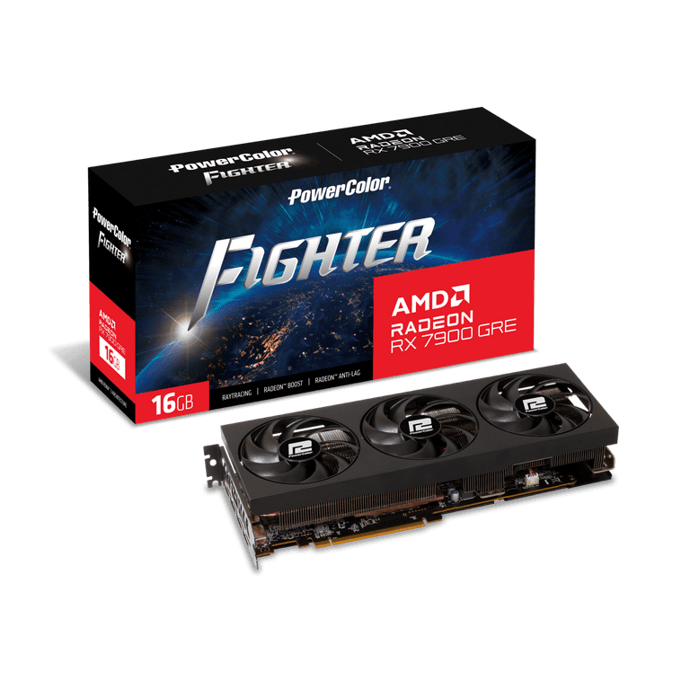 PowerColor Fighter Radeon RX 7900 GRE 16GB GDDR6 PCI Express PowerColor Fighter Radeon RX 7900 GRE 16GB GDDR6 PCI Express