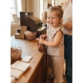 thumbnail image 5 of Loicainy Toddler Kids Girls Summer Outfits Plaid Clothes Set 12 18 24 Months 2T 3T 4T 5T Sleeveless Doll Collar Vest Tops and Elastic Waist Pants, 5 of 10