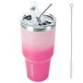 thumbnail image 1 of BJPKPK Vaso De 30 Oz con Tapa Y Taza De Café De Viaje con Pajita Taza De Vasos Térmicos con Aislamiento De Acero Inoxidable, Flor De Cerezo, 1 of 5