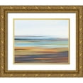 thumbnail image 1 of Murdock, Ramona 24x20 Gold Ornate Wood Framed with Double Matting Museum Art Print Titled - SubStrata I, 1 of 4