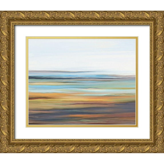 Murdock, Ramona 24x20 Gold Ornate Wood Framed with Double Matting Museum Art Print Titled - SubStrata I