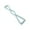 Blue, variant on jinwen Exercise Band 8 Shaped Resistance Band, Chest Expander Fitness Band for Yoga, Fitness, Exercising, Stretching Muscle Building